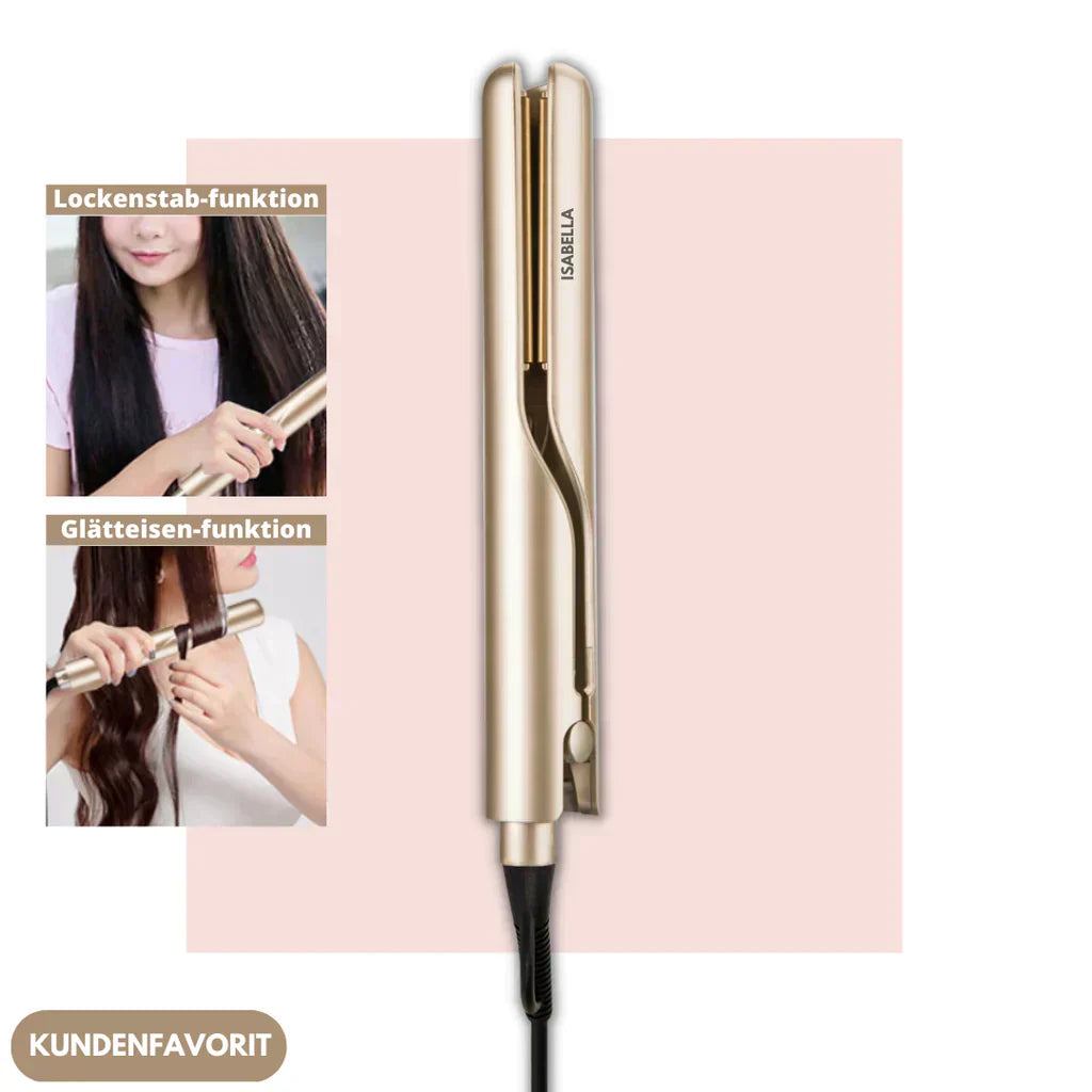 CurlFusion™ | 2-in-1 Styler for Curls & Straightening [50% Off]