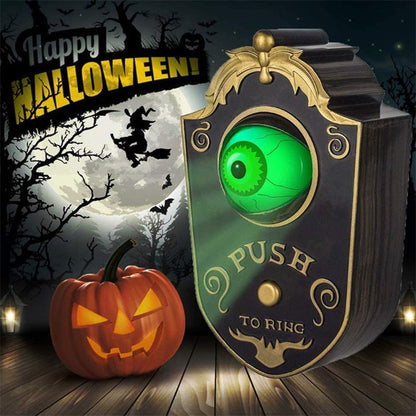 EyeBell™ – Halloween Doorbell with Creepy Sound [50% Off]