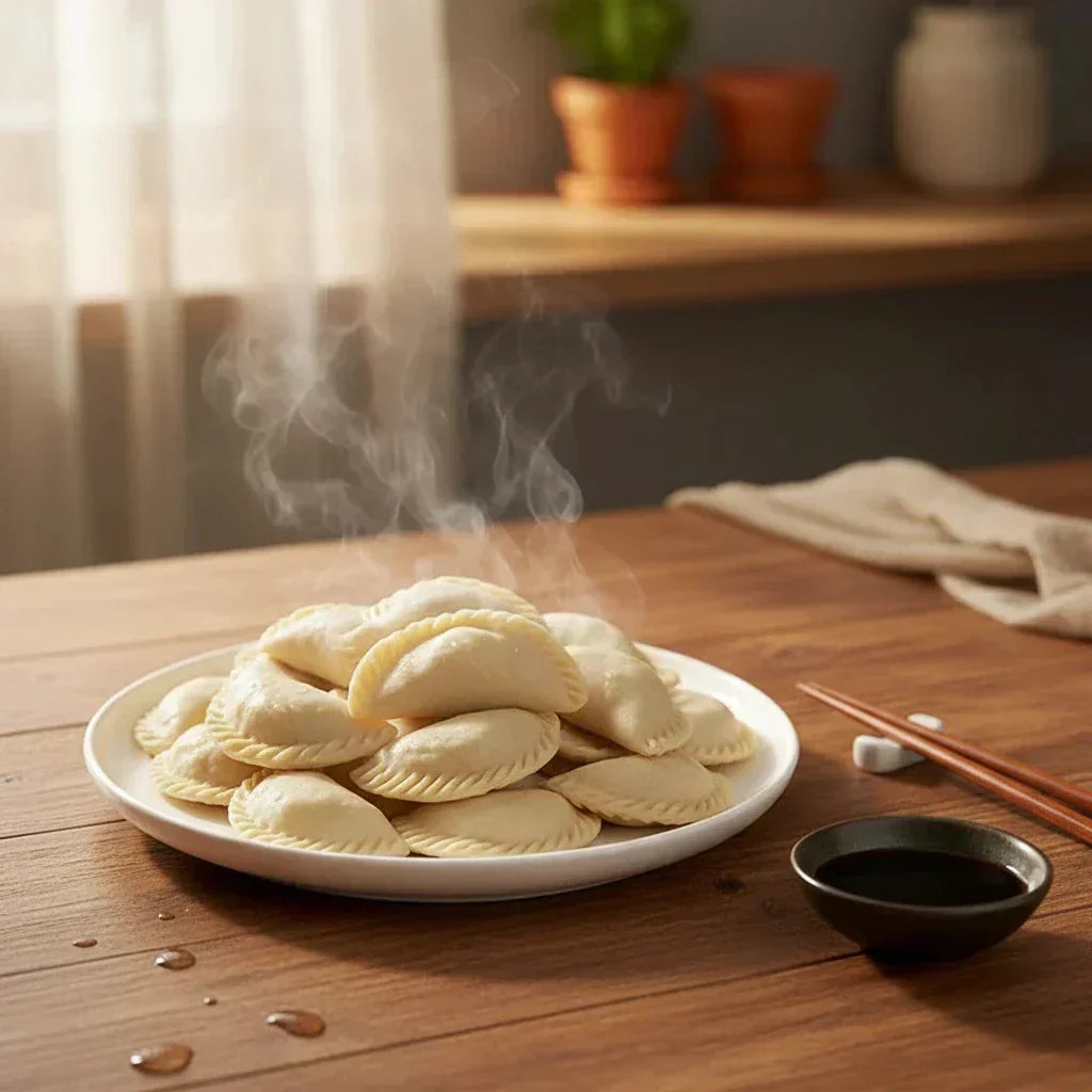 2-in-1 Dumpling Maker Press for Homemade Dumplings & Ravioli