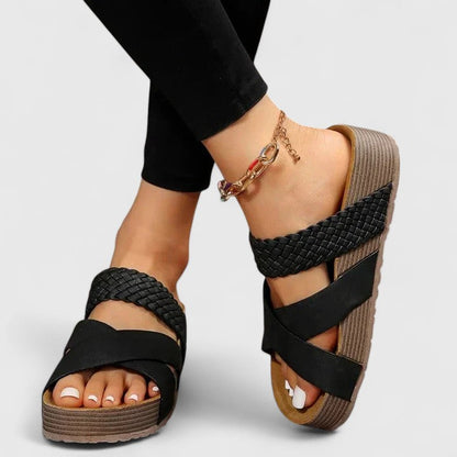 Women’s Orthopedic Platform Sandals with Arch Support