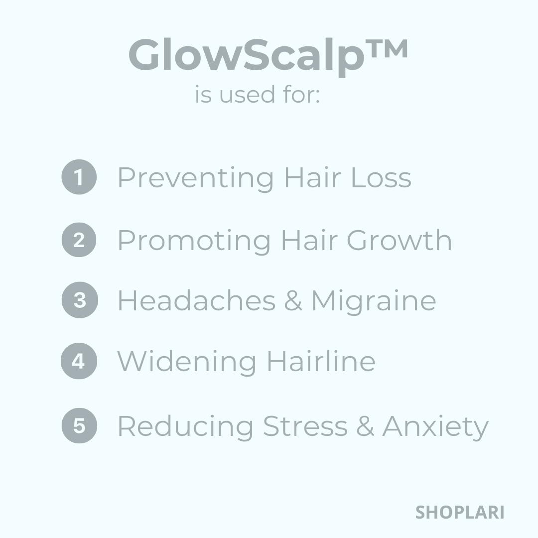 GlowScalp™ – Scalp Massager Brush for Relaxing, Stimulating & Healthy Scalp [50% Off]