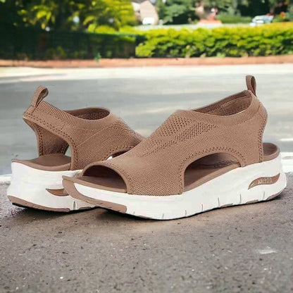 Women’s Orthopedic Walking Sandals with Cushioned Sole