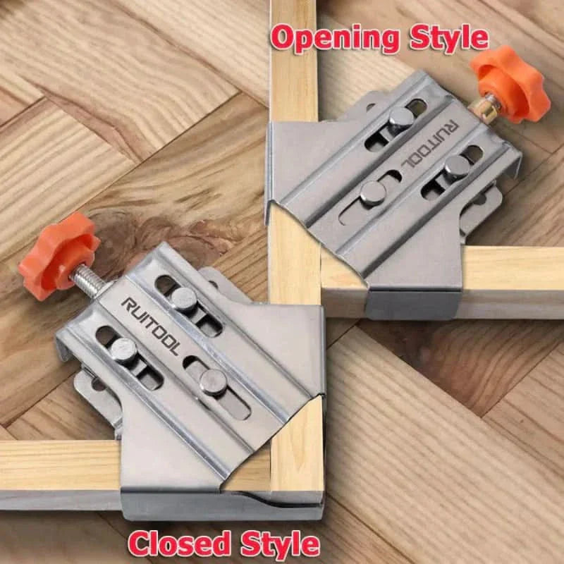 90 Degree Corner Clamp for Woodworking – Right Angle Clamp Set (2 Pack)