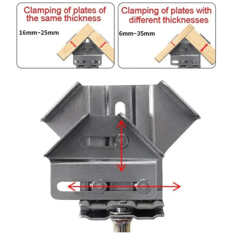 90 Degree Corner Clamp for Woodworking – Right Angle Clamp Set (2 Pack)