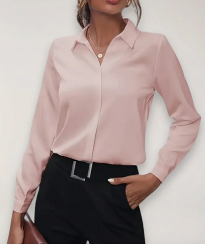Charlotte | Women’s Spring Buttoned Office Blouse