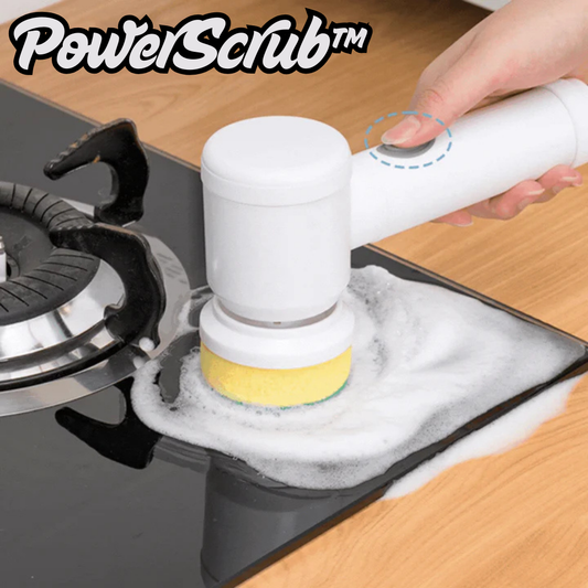 PowerScrub™ – Electric Cleaning Brush for Effortless Cleanliness [50% Off]