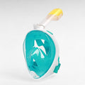Full Face Snorkel Mask with Anti-Fog Tempered Glass for Diving and Swimming