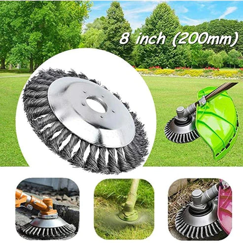 Steel Wire Grass and Weed Trimmer Head for String Trimmers