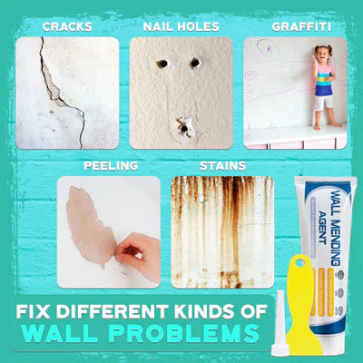 Wall Repair Cream with Precision Nozzle for Cracks and Holes