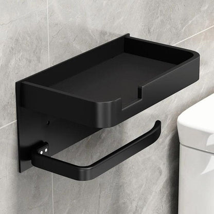 BathLine– Toilet Paper Holder, Wall Mounted, Sturdy Metal Holder Rust-Free Durable [50% Off]