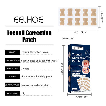 NailLift™ – Correction Pads for Ingrown Toenails: Easy to Use and Protective [Buy 1 Get 1 Free]
