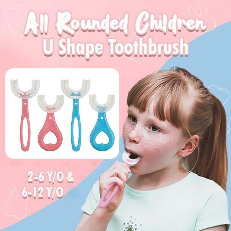 KidBrush™ Fun & Gentle Toothbrush for Kids [Buy 1 Get 1 FREE]