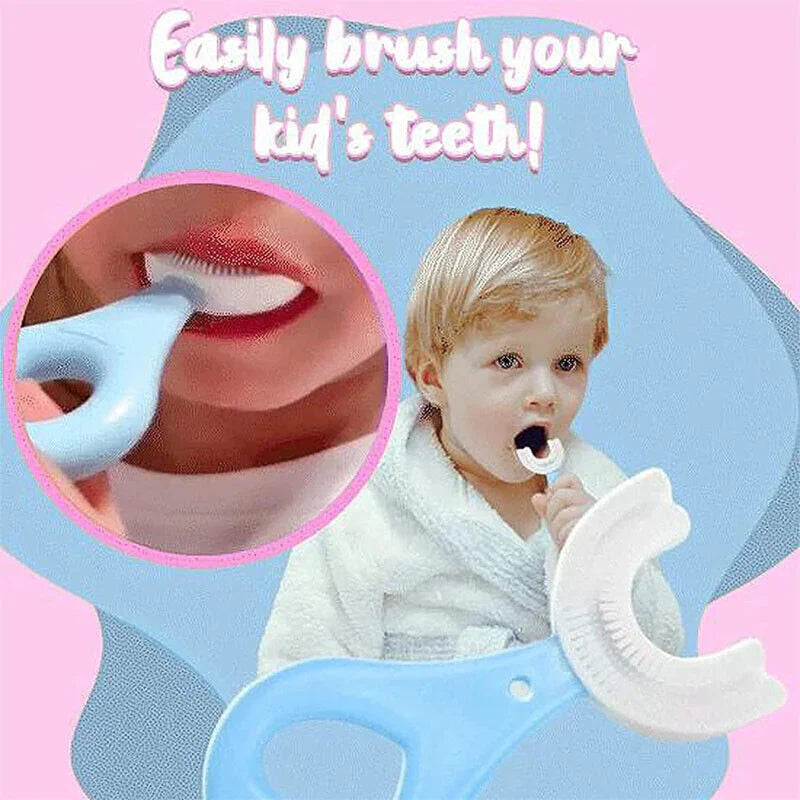 KidBrush™ Fun & Gentle Toothbrush for Kids [Buy 1 Get 1 FREE]