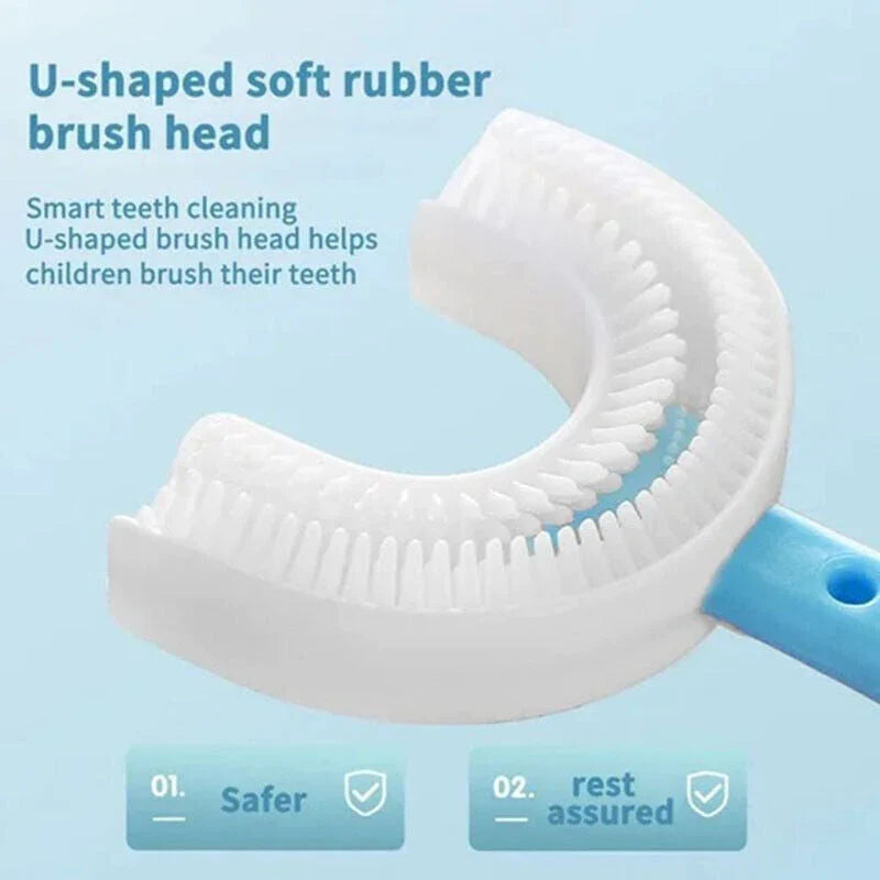 KidBrush™ Fun & Gentle Toothbrush for Kids [Buy 1 Get 1 FREE]