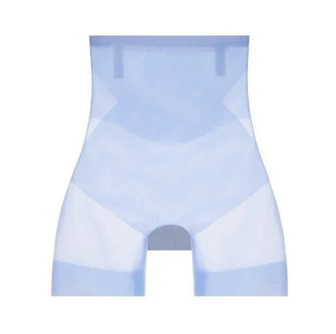 High-Waisted Ice Silk Shaping Panties with Butt-Lifting Band