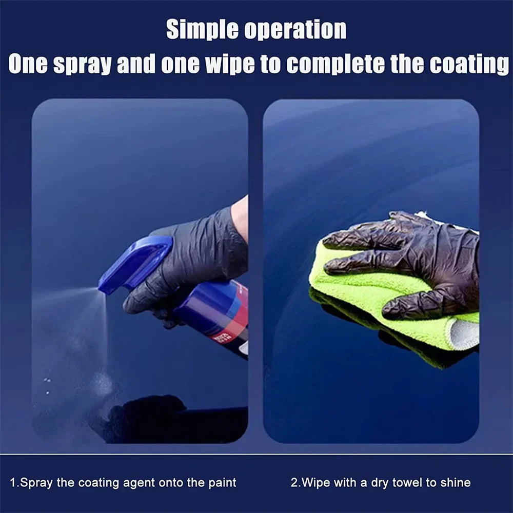 3-in-1 Nano Car Polish Spray – Clean, Shine & Protect in Seconds