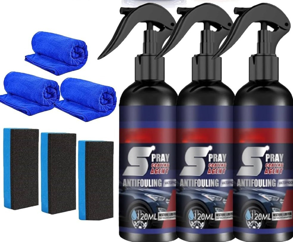 3-in-1 Nano Car Polish Spray – Clean, Shine & Protect in Seconds