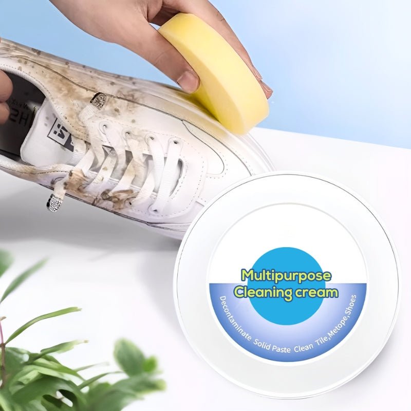 Shoe Cleaning Cream for All Shoe Types – Portable Stain Remover