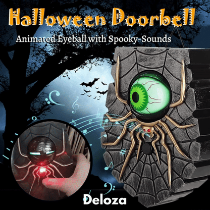 SpiderBell™ – Halloween Doorbell with Creepy Sound Effect [50% Off]