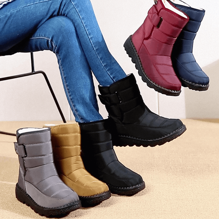 SnowStep™ – Waterproof, Non-Slip & Warm Winter Boots for Women [50% Off]