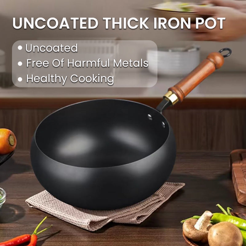 Cast Iron Pot 24 cm – 4.5 L Dutch Oven for All Heat Sources