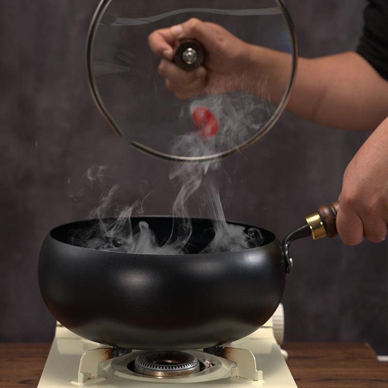 Cast Iron Pot 24 cm – 4.5 L Dutch Oven for All Heat Sources