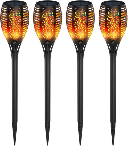 SolarTorch – Warm Solar Lighting for Your Garden [50% Off]