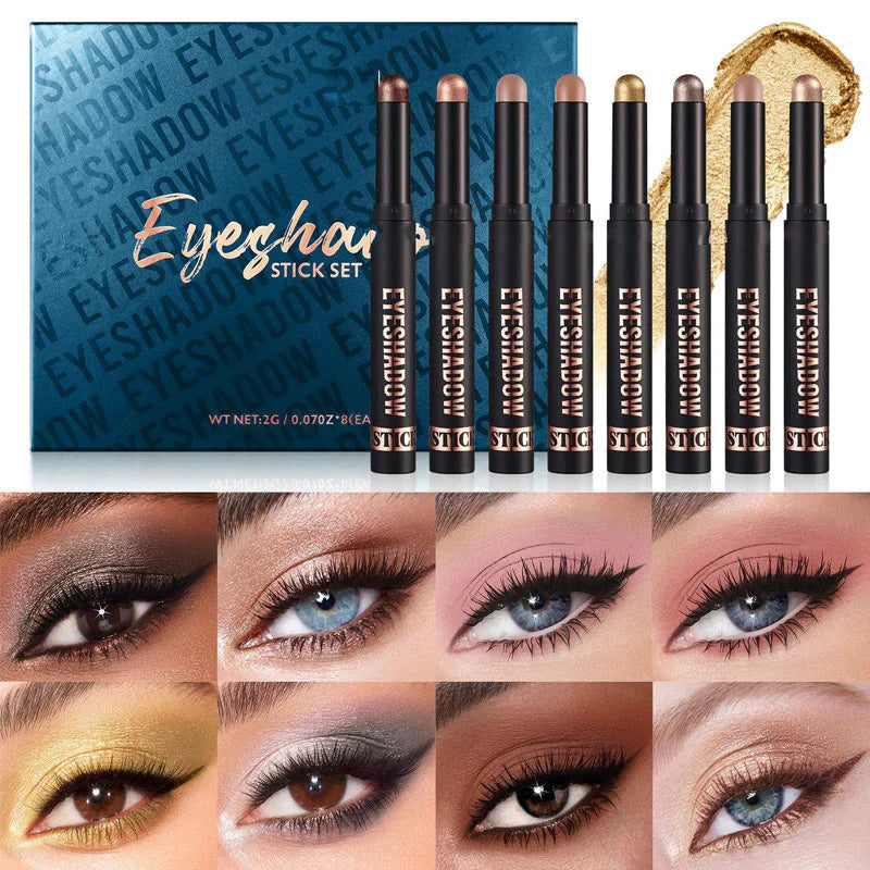 GlowVibe™ – Bold crease-free eye color for flawless application in just one swipe Design [50% Off]