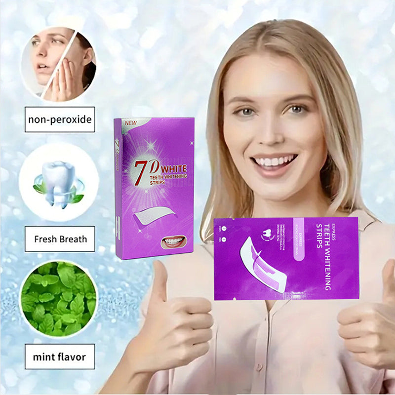 BrightSmile™ – Radiant Smile Strips 14 Pieces for Effortless Brightness and Smiles [50% Off]