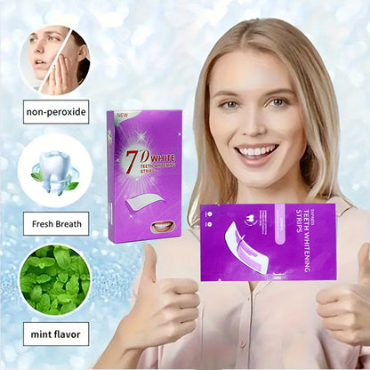 BrightSmile™ – Radiant Smile Strips 14 Pieces for Effortless Brightness and Smiles [50% Off]