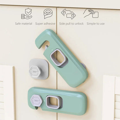 FridgeLock™ – Practical multifunctional child locks for the refrigerator [1 + 1 Free]