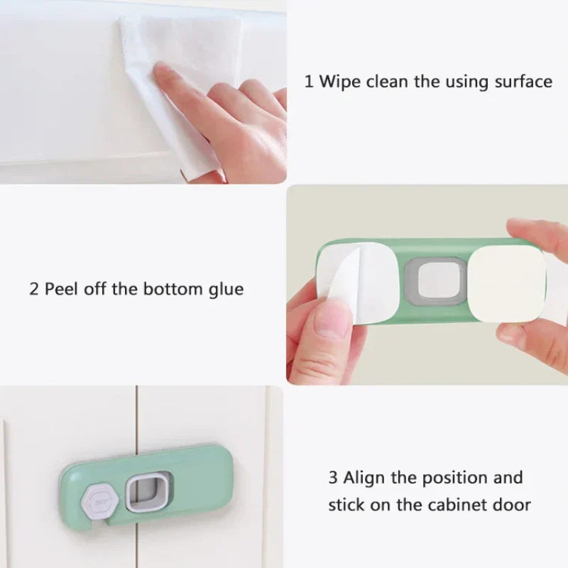 FridgeLock™ – Practical multifunctional child locks for the refrigerator [1 + 1 Free]