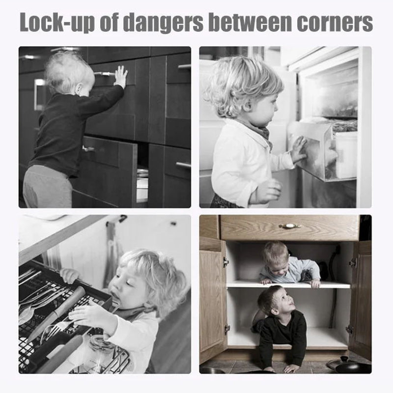 FridgeLock™ – Practical multifunctional child locks for the refrigerator [1 + 1 Free]