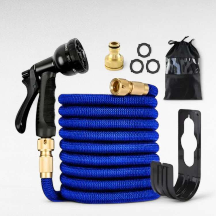 Retractable Expandable Garden Hose 30m – Kink-Free & Lightweight