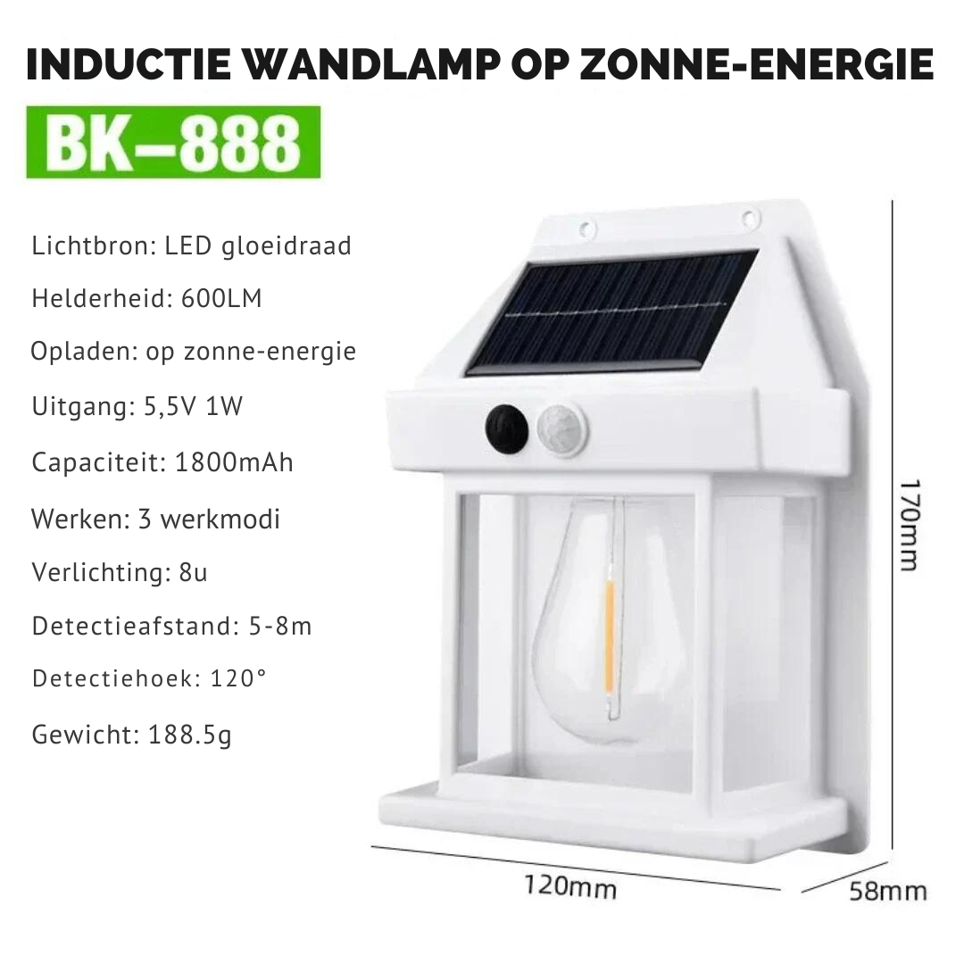 Glowify™ – Solar-Powered Wall Light [50% Off]