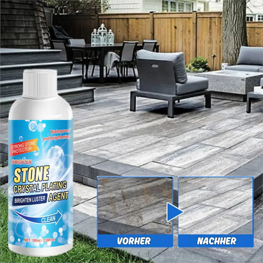 Outdoor Stone Cleaner for Patios, Paths & Natural Stone Surfaces