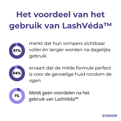 LashVeda™ – Eyelash growth serum for longer, fuller & healthy lashes visible results [1 + 1 Free]