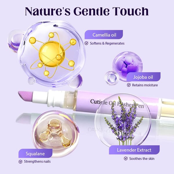 Cuticle Care Pen for Moisturised and Well-Groomed Nails – 2 Pack