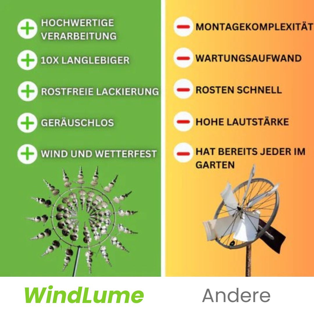 WindLume – Elegant wind spinner for a relaxing garden atmosphere [50% discount]