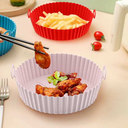 AeroFry™ – Silicone Air Fryer Basket for Easy, Clean & Healthy Frying [1 + 1 Free]